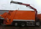 Мусоровоз ZOELLER  с краново-манипуляторной установкой